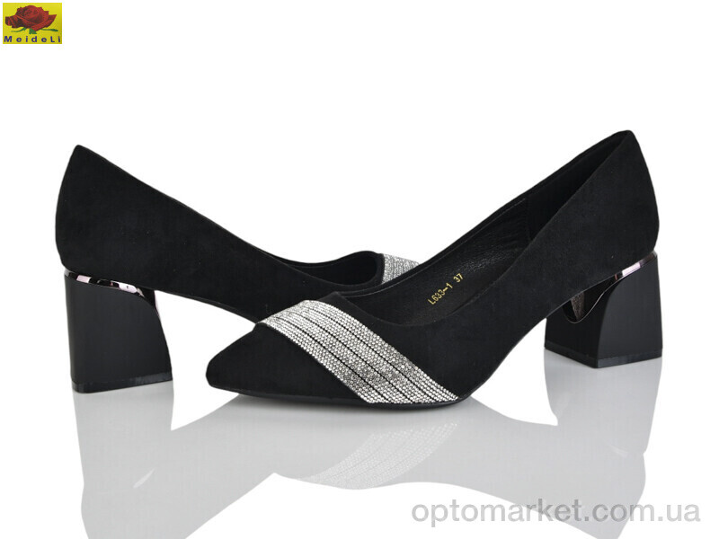 Купить Туфлі жіночі L633-1 Mei De Li чорний, фото 1