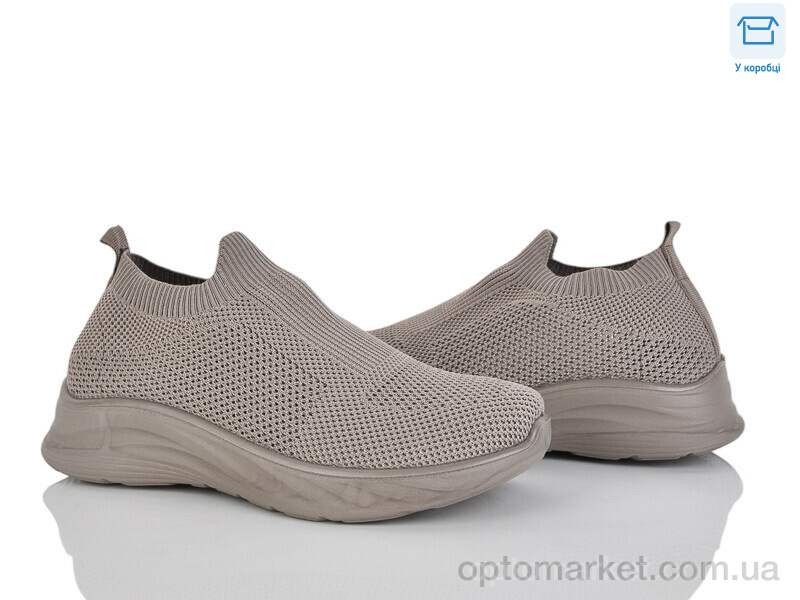 Купить Кросівки жіночі L64-2 піна Moli коричневий, фото 1