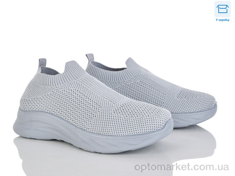 Купить Кросівки жіночі L64-3 піна Moli сірий, фото 1