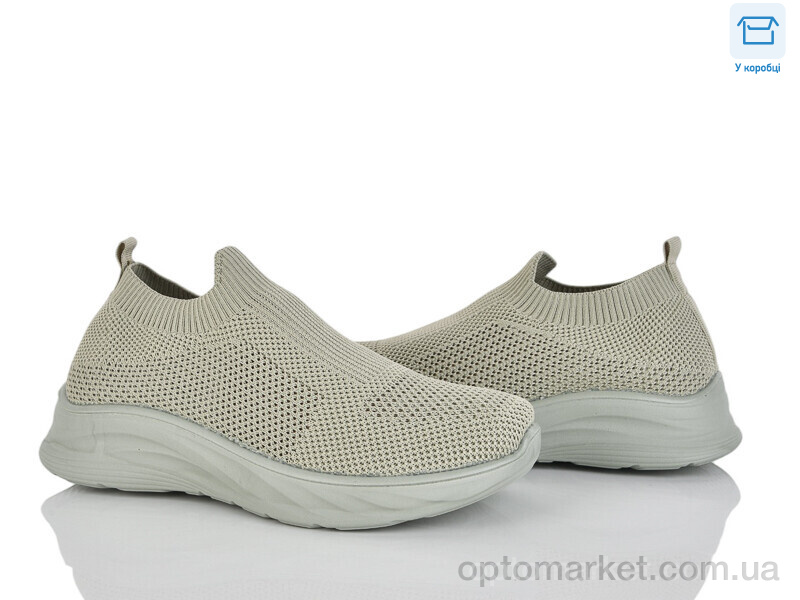 Купить Кросівки жіночі L64-4 піна Moli зелений, фото 1