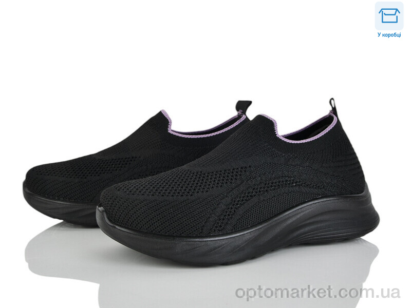 Купить Кросівки жіночі L65-1 піна Moli чорний, фото 1