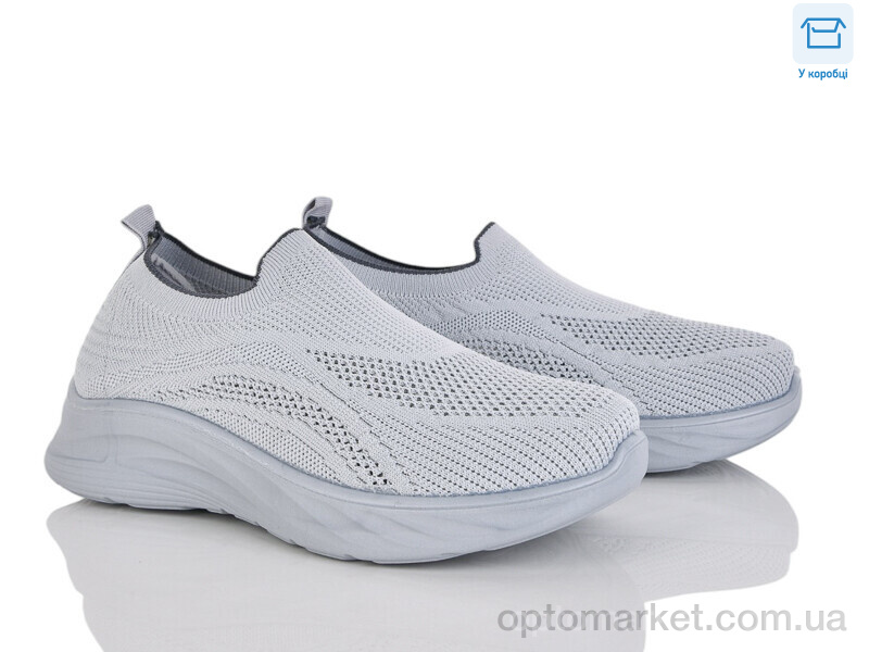 Купить Кросівки жіночі L65-2 піна Moli сірий, фото 1