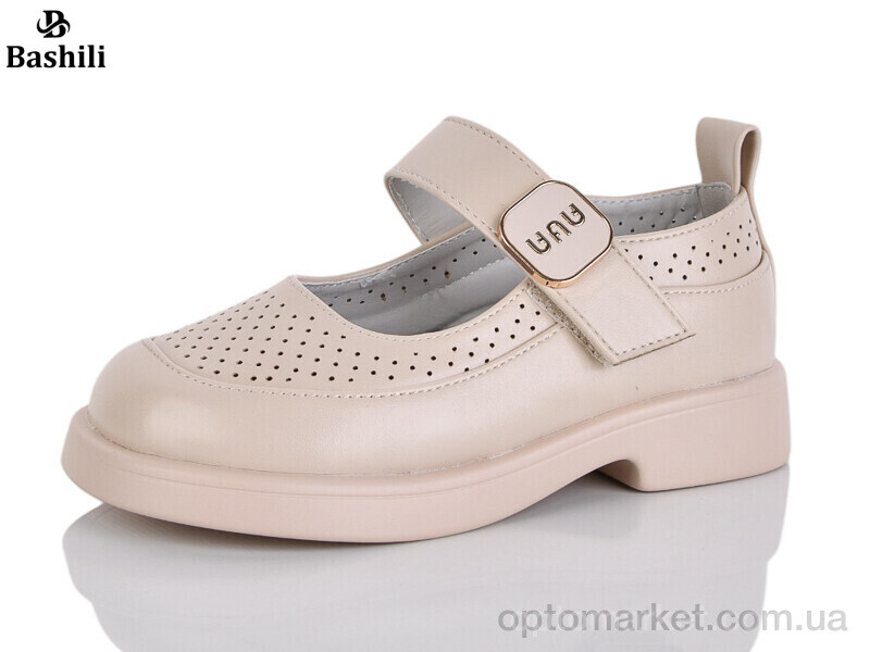 Купить Туфлі дитячі L6512-11 Башили бежевий, фото 1