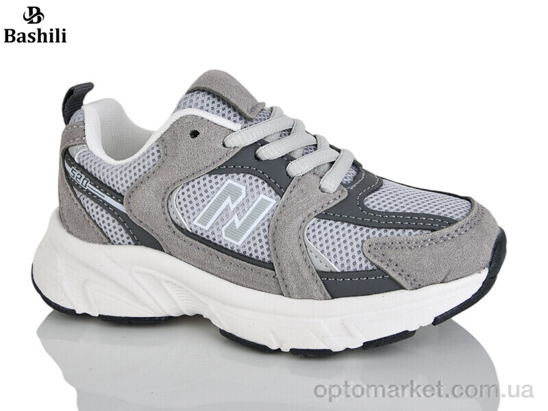Купить Кросівки дитячі L6530-71 Башили сірий, фото 1