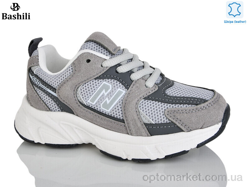 Купить Кросівки дитячі L6530-71 Башили сірий, фото 1