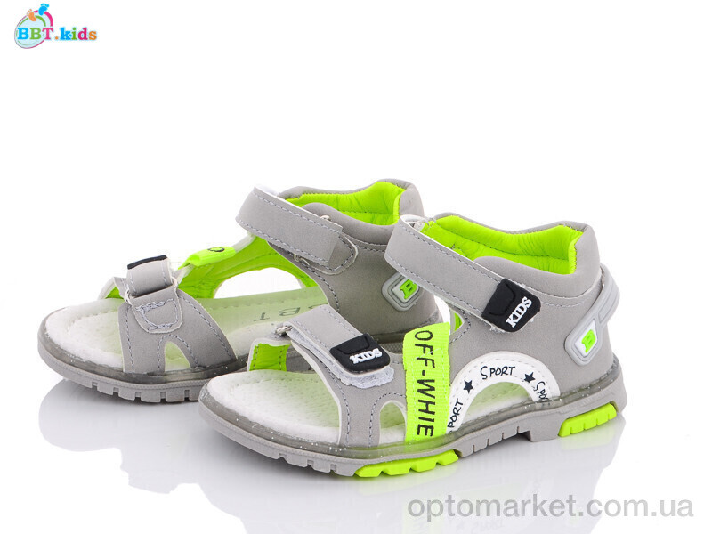 Купить Сандалі дитячі L6553-6 bbt.kids сірий, фото 1