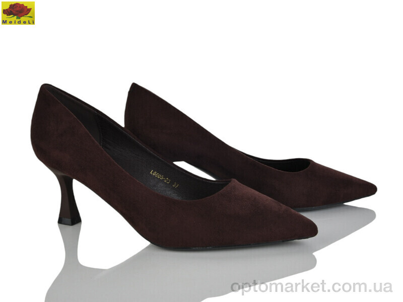 Купить Туфлі жіночі L6605-23 Mei De Li коричневий, фото 1