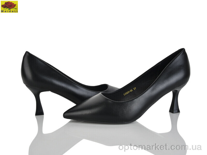 Купить Туфлі жіночі L6605-25 Mei De Li чорний, фото 1
