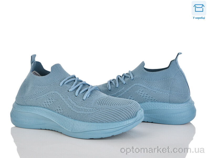 Купить Кросівки жіночі L69-4 піна Moli синій, фото 1