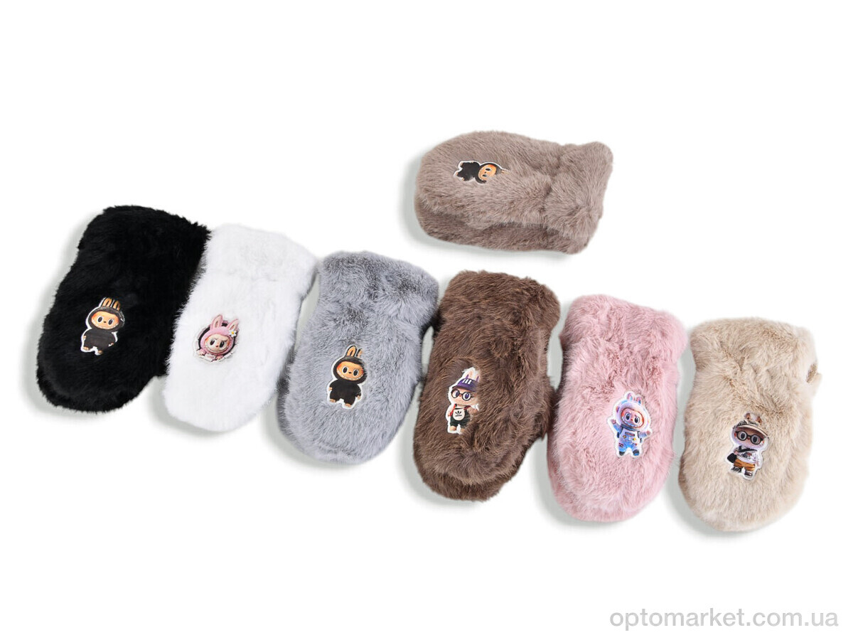 Купить Рукавиці дитячі L8-06 mix Number one мікс, фото 1