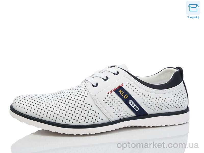 Купить Туфлі чоловічі L80017-1C Kulada білий, фото 1