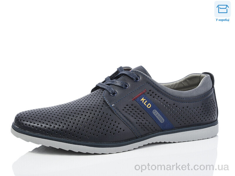 Купить Туфлі чоловічі L80017-1D Kulada синій, фото 1