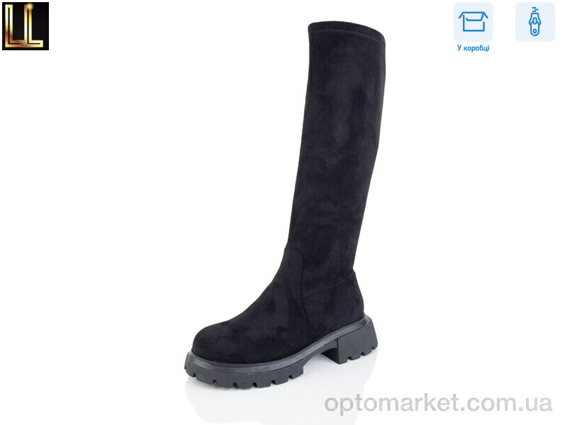 Купить Чоботи жіночі L805 Lilin чорний, фото 1