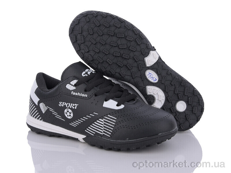 Купить Футбольне взуття дитячі L903-2 LQD чорний, фото 1