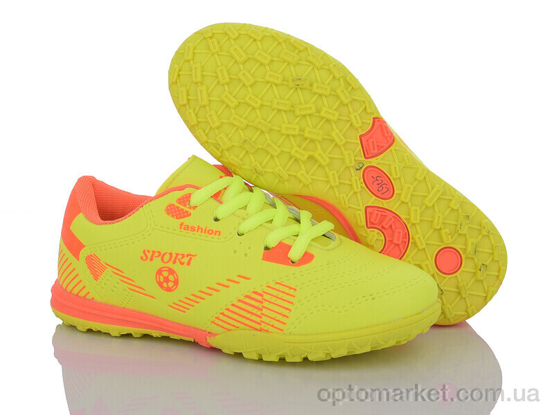 Купить Футбольне взуття дитячі L903-6 LQD жовтий, фото 1