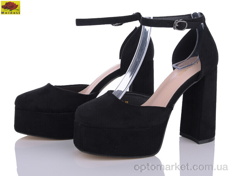Купить Туфлі жіночі L9058-1 Mei De Li чорний, фото 1