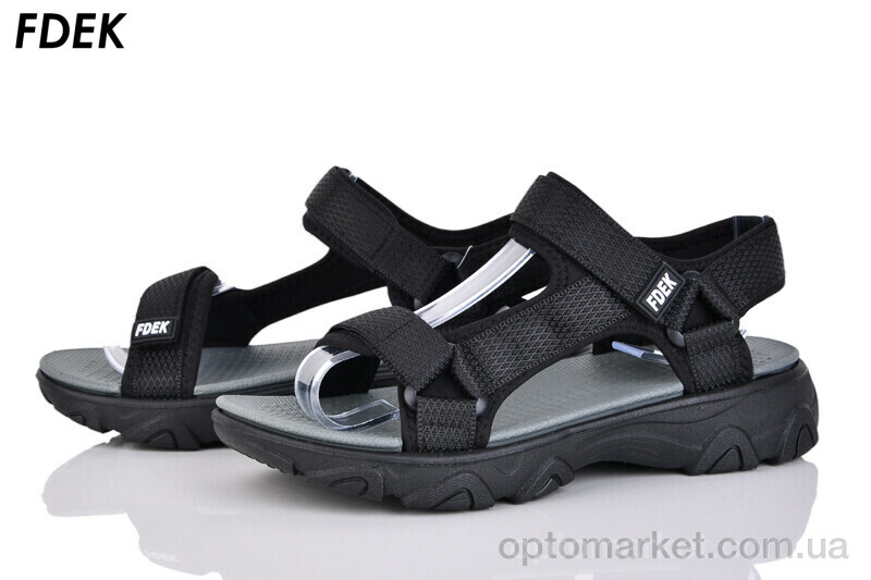 Купить Босоніжки унісекс L9230-2 Fdek чорний, фото 1