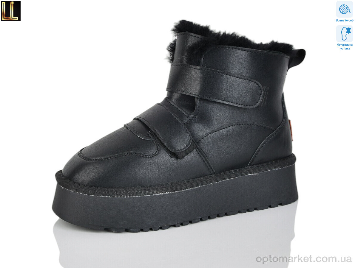 Купить Уги жіночі L953-1 Lilin чорний, фото 3