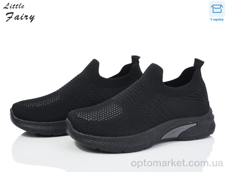 Купить Кросівки жіночі L962-1 L.Fairy чорний, фото 1