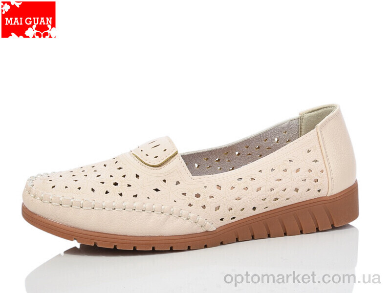 Купить Туфлі жіночі L989-1 Maiguan бежевий, фото 1