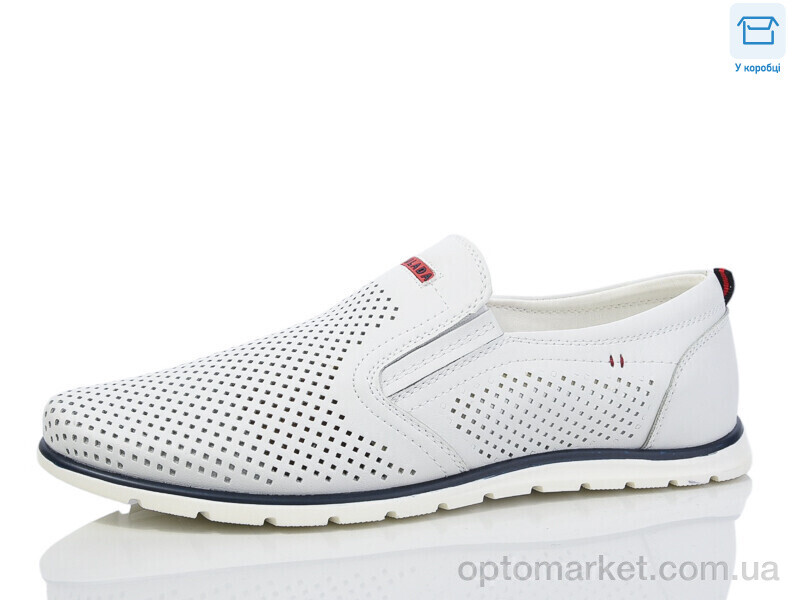 Купить Туфлі чоловічі L989-7C Kulada білий, фото 1