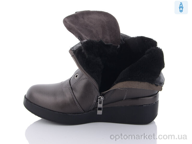 Купить Черевики дитячі L99-C112-3 Lilin shoes графіт, фото 2