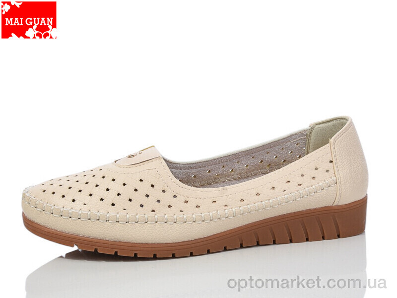 Купить Туфлі жіночі L991-1 Maiguan бежевий, фото 1