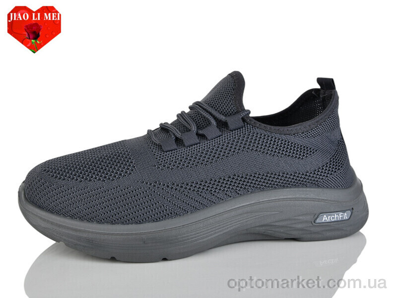 Купить Кросівки чоловічі L99 Jiao Li Mei сірий, фото 1