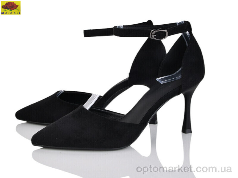 Купить Туфлі жіночі L9922-1 Mei De Li чорний, фото 1