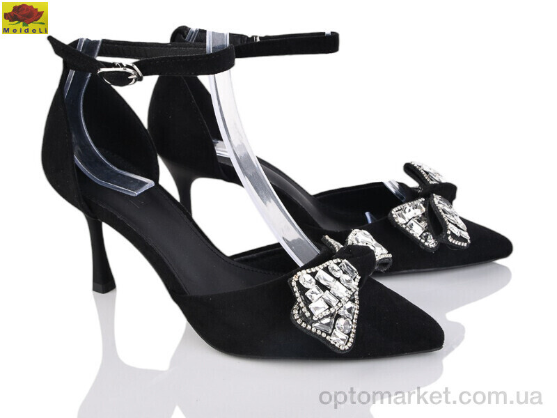Купить Туфлі жіночі L9922-7 Mei De Li чорний, фото 1