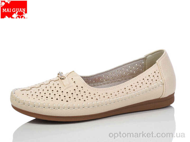 Купить Туфлі жіночі L993-1 Maiguan бежевий, фото 1