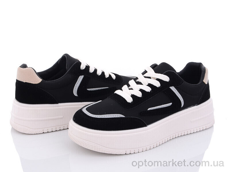 Купить Кросівки жіночі L996-2 L.B. чорний, фото 1