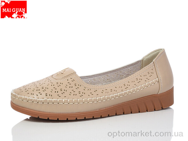 Купить Туфлі жіночі L998-1 Maiguan бежевий, фото 1