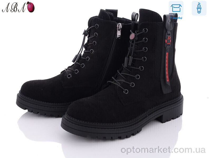 Купить Черевики жіночі L99996-1 Lilin shoes чорний, фото 1