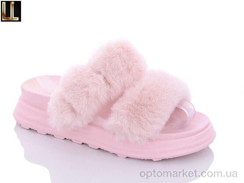 Купить Шльопанці жіночі LB21-5 Lilin shoes рожевий, фото 1