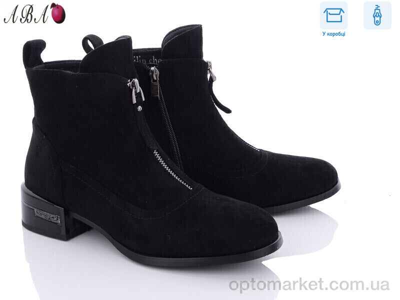 Купить Черевики жіночі LC50-1 Lilin shoes чорний, фото 1