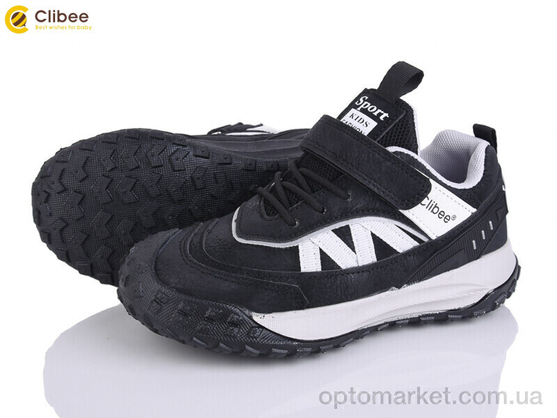 Купить Кросівки дитячі LC51 black-grey Clibee чорний, фото 1