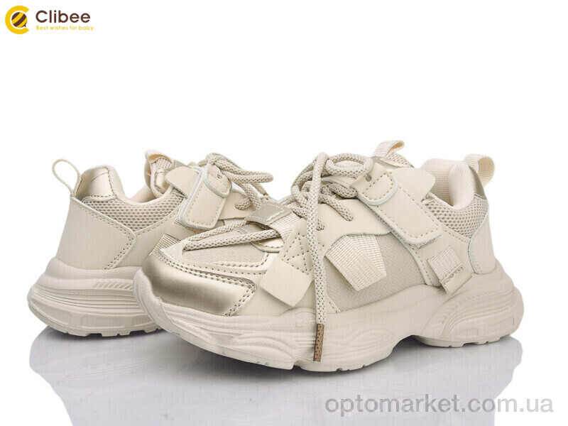 Купить Кросівки дитячі LC820 beige Clibee бежевий, фото 1