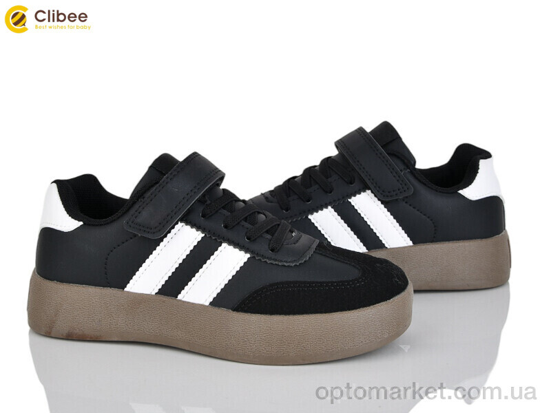 Купить Кросівки дитячі LC823 black-white Clibee чорний, фото 1