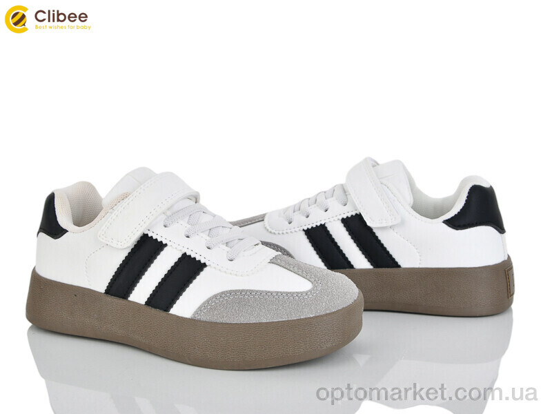 Купить Кросівки дитячі LC823 grey-black Clibee білий, фото 1