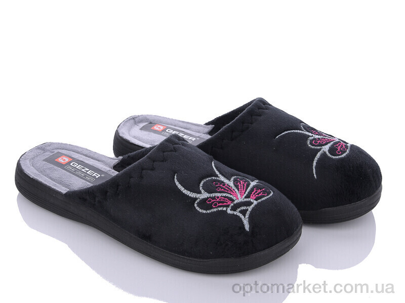 Купить Капці жіночі LD005-2 black Gezer чорний, фото 1
