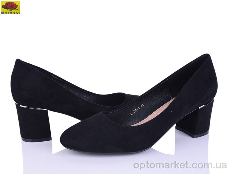 Купить Туфлі жіночі LD765-1 Mei De Li чорний, фото 1