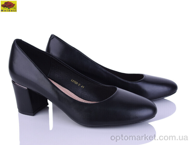 Купить Туфлі жіночі LD765-2 Mei De Li чорний, фото 1