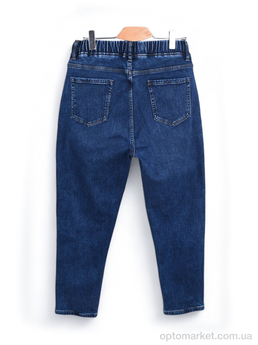 Купить Джинси жіночі LF9803 фліс Baronjns синій, фото 2