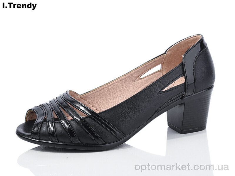 Купить Босоніжки жіночі LH02-1 Trendy чорний, фото 1