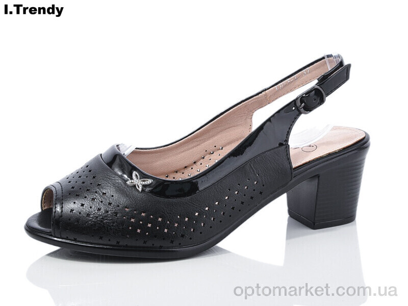 Купить Босоніжки жіночі LH13-1 Trendy чорний, фото 1