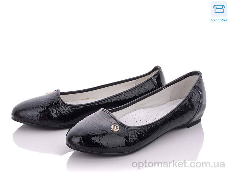Купить Балетки детские LI16-003-1 Lilin shoes черный, фото 1
