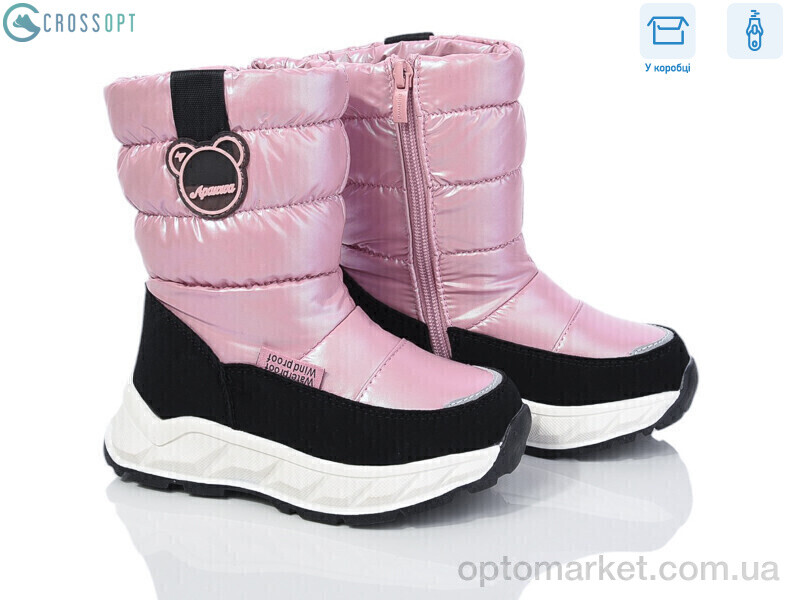 Купить Дутики дитячі LK935P-B-1 pink Apawwa рожевий, фото 1