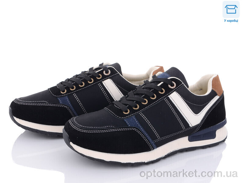 Купить Кросівки чоловічі LL126-1 BDDS чорний, фото 1