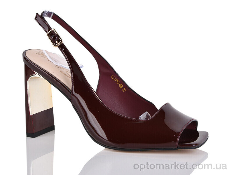 Купить Босоніжки жіночі LL1779-58 Teetspace бордовий, фото 1